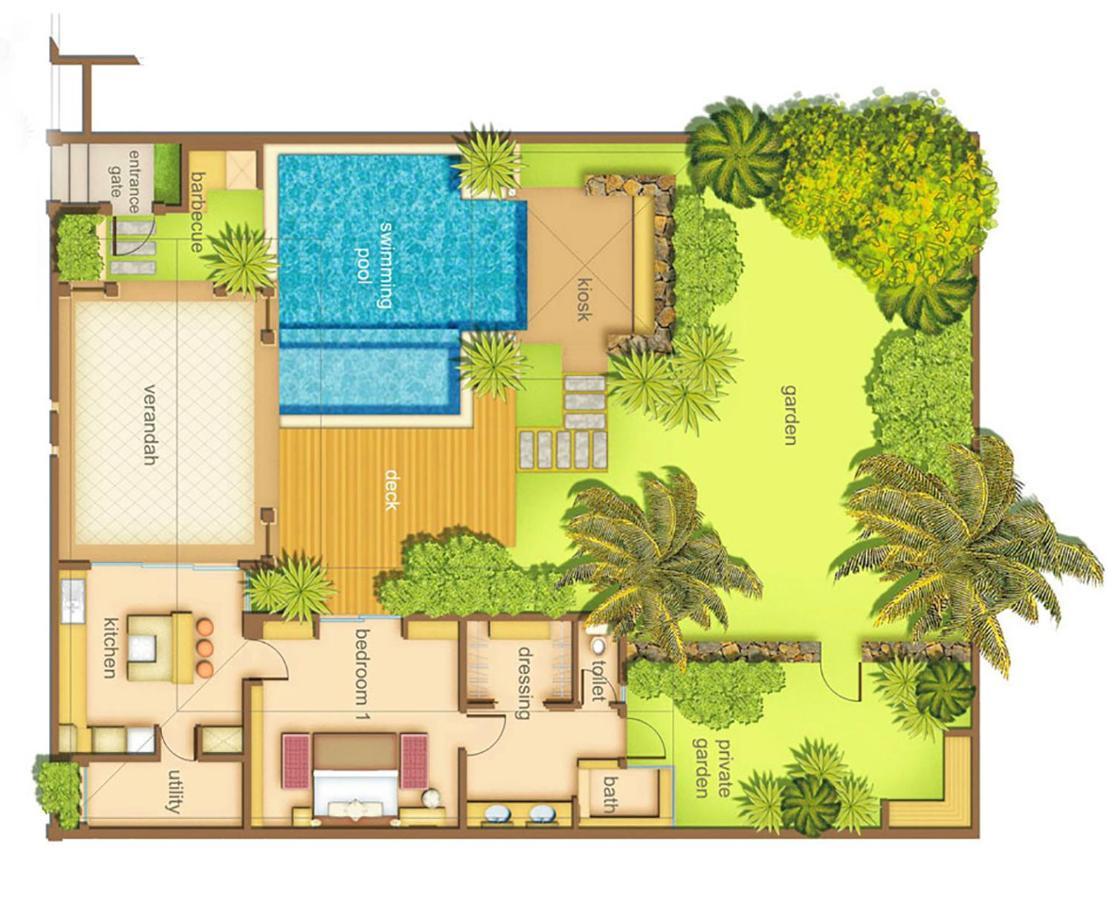 Villa Oasis Pereybere Beach Ngoại thất bức ảnh